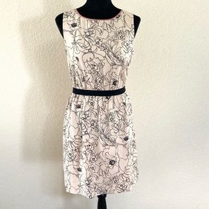 Ann Taylor Loft Blush Floral Dress